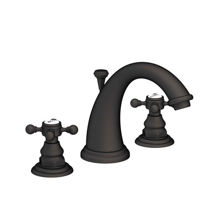 Newport Brass Widespread Lavatory Faucet in Flat Black 890-56